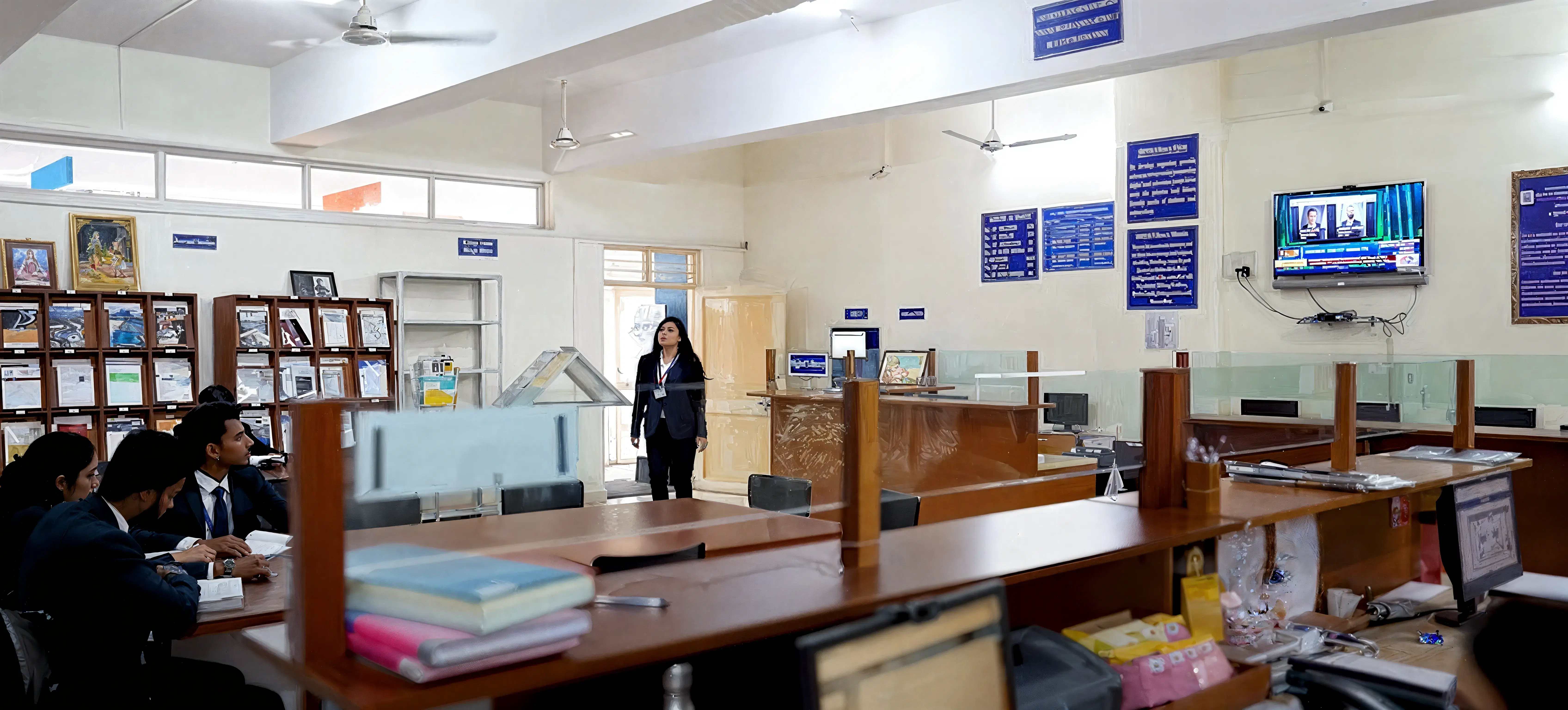 S. B. Patil Institute of Management Pune library photo 1